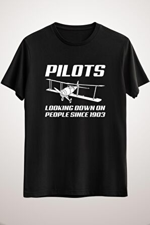 Erkek Siyah Pilots Are Looking Down On People Since 1903 Gift