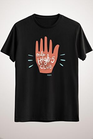 Erkek Siyah Handy Mile High-five Club