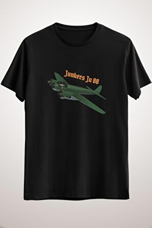 Erkek Siyah Junkers Ju 88 German Ww2 Airplane