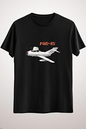 Erkek Siyah Mig-15 Soviet Jet Fighter