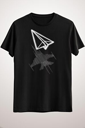 Erkek Siyah Paper Plane