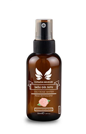  Susuz Tarım Ürünü Yağlı Gül Suyu (Gül Hidrosolü) 50ml