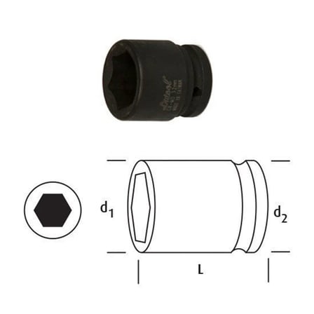 OSAKA LN14S13 Lokma 1/4'' 13mm
