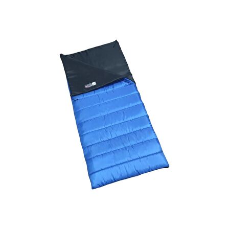 TİM-18 350 GR ELYAF DOLGULU BATTANİYE TİPİ UYKU TULUMU MAVİ