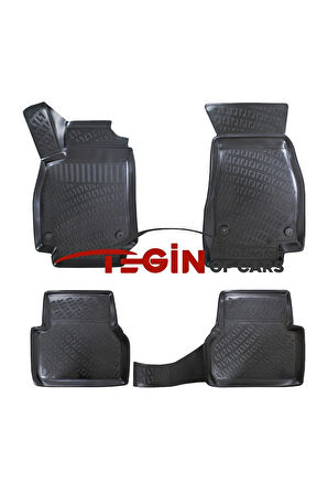 Audi A7 2018 Sonrası 3D Havuzlu Paspas Siyah