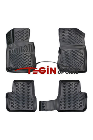 Citroen C3 2002-2009 3D Havuzlu Paspas Siyah
