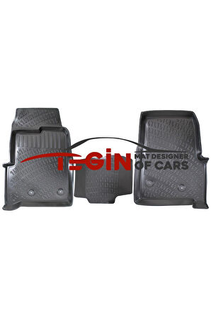 Ford Transit 2013-2019 3d Havuzlu Paspas Siyah