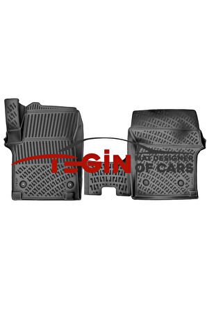 Hyundai Staria 2022 Sonrası Uyumlu 3D Havuzlu Paspas Siyah