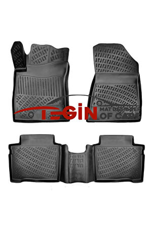 Kia Niro Hybrid 2022 Sonrası 3D Havuzlu Paspas Siyah