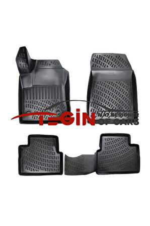 lancia Delta 3D Havuzlu Paspas 2010 Siyah