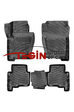 Land Rover Range Rover Sport 3D Havuzlu Paspas 2005-2013 Siyah