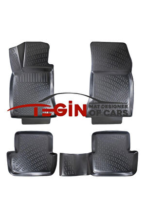 Mercedes B Serisi W246 3D Havuzlu Paspas 2012 Siyah