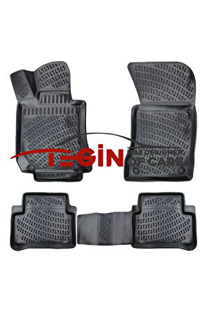 Mercedes E Serisi W210 3D Havuzlu Paspas 1996-2002 Siyah