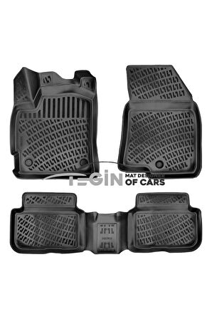 Renault Talıant 3d Havuzlu Paspas 2021 Sonrası Siyah