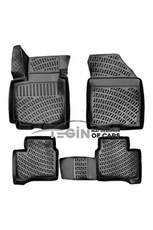 Suzuki Swift 3D Havuzlu Paspas 2017 Sonrası Siyah