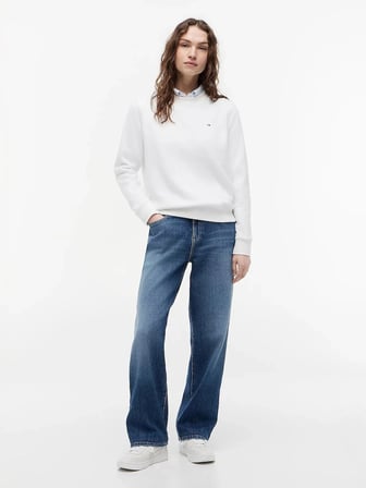 Tommy Hilfiger Bayan Sıfır Yaka Sweatshirt