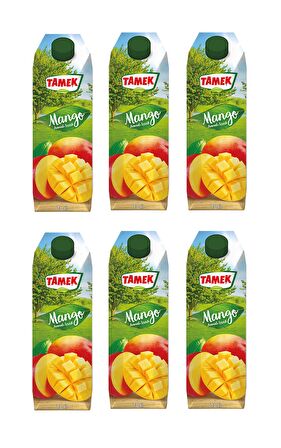 Tamek Mango Nektarı 1 Lt X 6 Adet