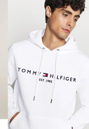 Tommy Hilfiger Kapşonlu Erkek Sweatshirt 