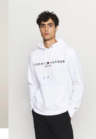 Tommy Hilfiger Kapşonlu Erkek Sweatshirt 