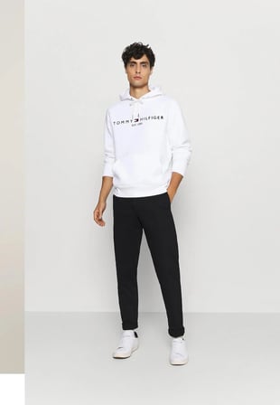 Tommy Hilfiger Kapşonlu Erkek Sweatshirt 