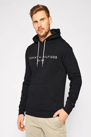 Tommy Hilfiger Kapşonlu Erkek Sweatshirt 