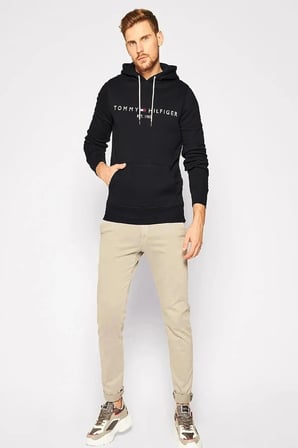 Tommy Hilfiger Kapşonlu Erkek Sweatshirt 