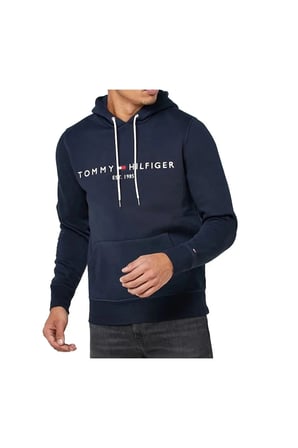 Tommy Hilfiger Kapşonlu Erkek Sweatshirt 