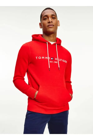 Tommy Hilfiger Kapşonlu Erkek Sweatshirt 