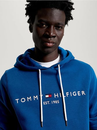 Tommy Hilfiger Kapşonlu Erkek Sweatshirt 