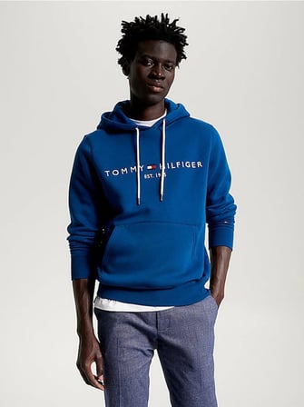 Tommy Hilfiger Kapşonlu Erkek Sweatshirt 