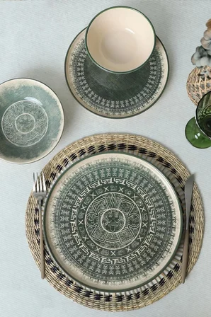 Maya 2 Kişilik Yemek Takımı 8 Parça 20788-20790
