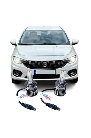 Fıat Egea Uyumlu Mercekli Far Led Kısa Far Ampulü H7 Photon Mono