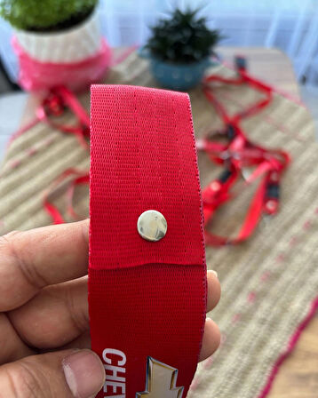 Chevrolet Tasarımlı, Kırmızı Renk Yüksek Kalite Tampon & Çeki ipi