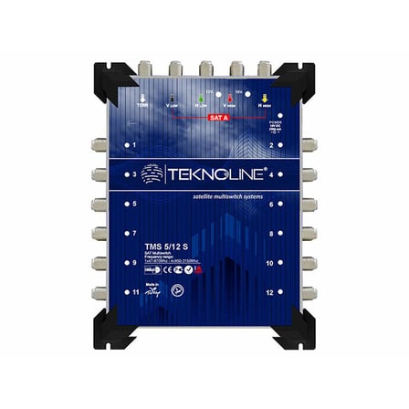 5X12 SONLU MULTISWITCH UYDU DAĞITIM SANTRALI TEKNOLINE