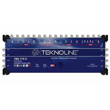 17X8 SONLU MULTISWITCH UYDU DAĞITIM SANTRALI TEKNOLINE