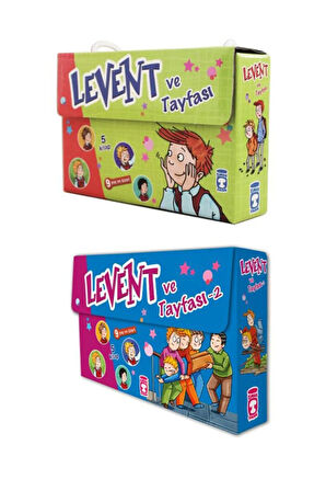 Timaş Levent Ve Tayfası Serisi 1. Ve 2. Set (10 Kitap)