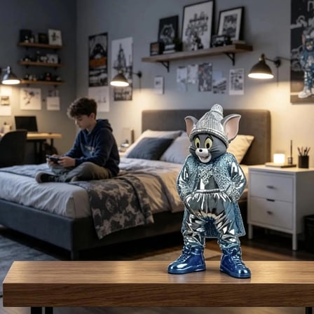 Dekoratif Tom Heykelcik
