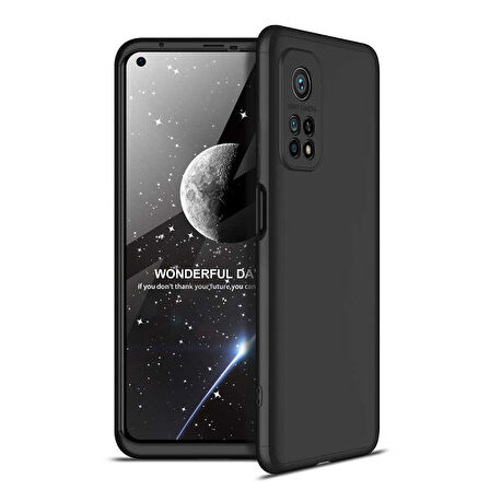 Xiaomi Mi 10T 5G Kılıf 3 Parça Slim Sert Silikon Kapak AYS