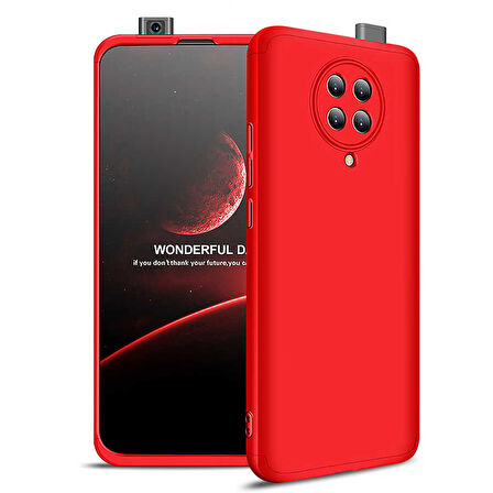 Xiaomi Redmi K30 Pro Kılıf 3 Parça Slim Sert Silikon Kapak AYS