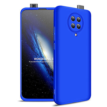 Xiaomi Redmi K30 Pro Kılıf 3 Parça Slim Sert Silikon Kapak AYS