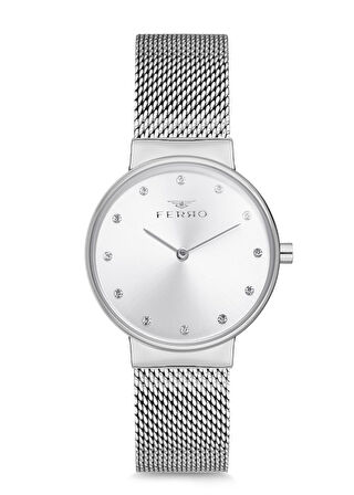 Kadın Ferro Metal Saat - F1897C-957-A