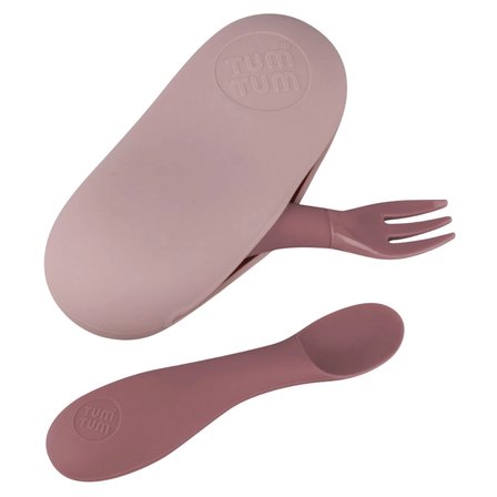 Tum Tum Silikon Alıştırma Bardağı / Vakumlu Mama Kasesi / Kutulu Mama Kaşık ve Çatal Seti - Betsy Bear