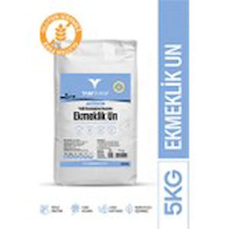 (Glutensiz) 100% Karabuğday Unundan Ekmeklik Un 5 Kg