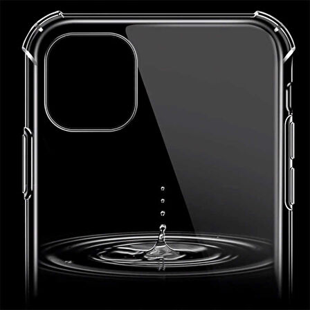 Apple iPhone 11 Pro Anti Şok Darbe Emici Şeffaf Silikon Kılıf