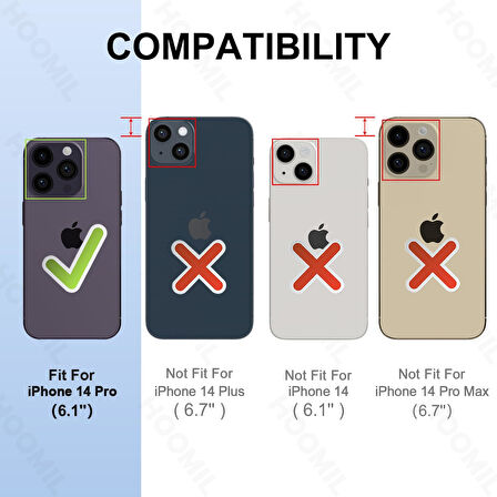 Apple iPhone 14 PRO Kılıf 360 Şeffaf Ön Arka Korumalı Şeffaf Silikon