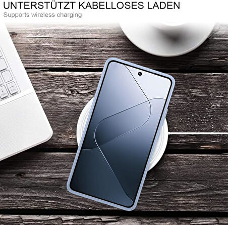 Xiaomi 14 PRO Kılıf 360 Şeffaf Ön Arka Korumalı Şeffaf Silikon