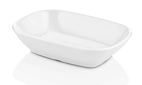 14 CM KARE KAYIK TABAK THERMOPLUS KIRILMAYA DAYANIKLI 6'LI