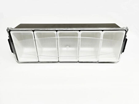 BAR KONTEYNER BAHARATLIK 5 GÖZLÜ