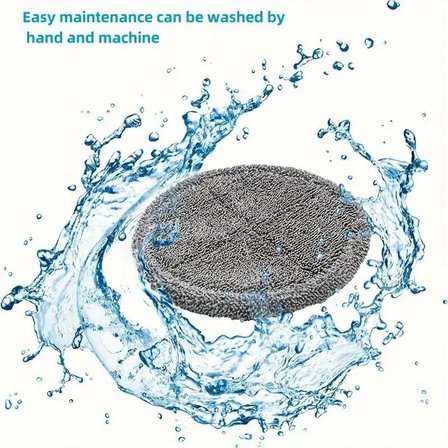 Dyson ile uyumlu V7 V8 V10 V11 İle Uyumlu Vakum Mop Başlığı Yedek Pedi - Yıkanabilir Temizlik Mop Bezi 2 Adet