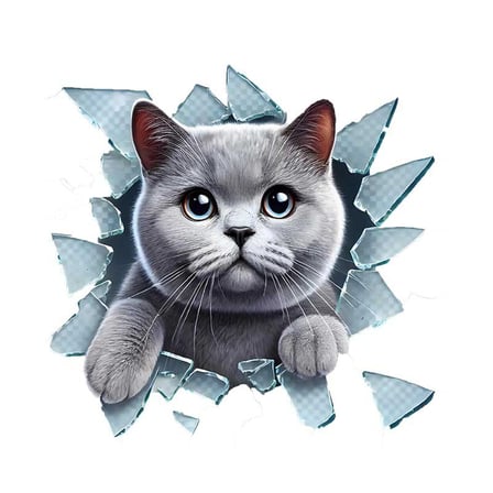 Premium Cam Çıkartması Eğlenceli Süs Oto Aksesuar Fulcar British Araç Stickerı